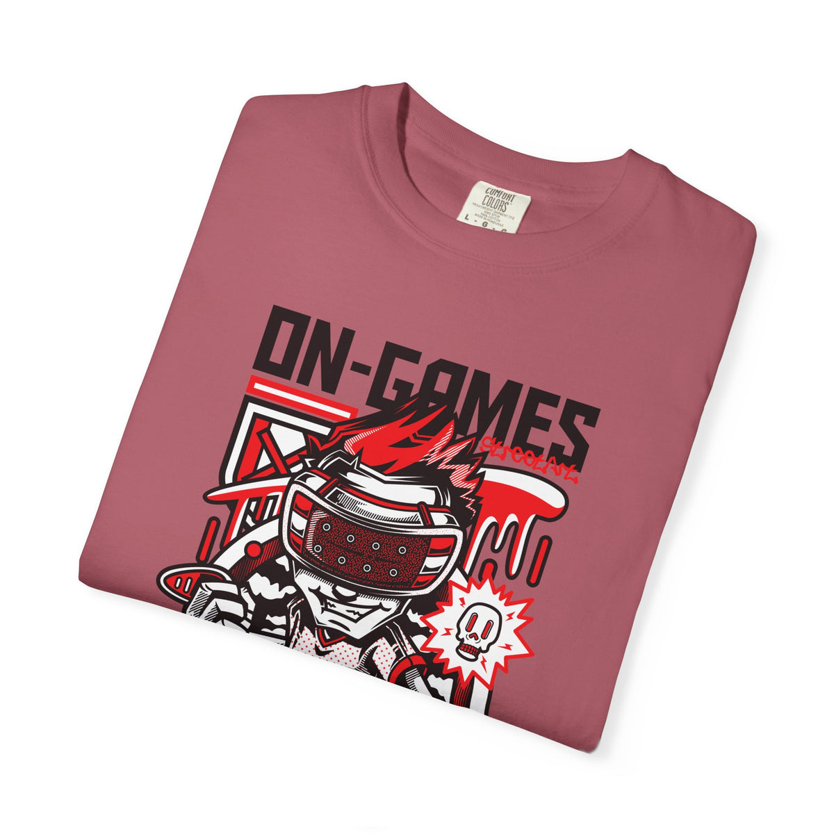 ON GAMES Boy Gamer with VR Headset Graphics T-Shirt