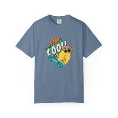 Stay Cool Awesome New York Skateboard Graphic T-Shirt