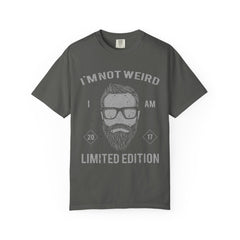 I Am Not Weird Limited Edition With Beard Graphic T-Shirt
