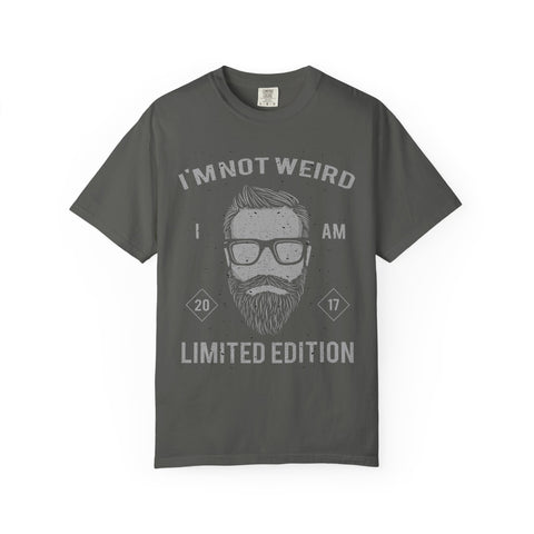 I Am Not Weird Limited Edition With Beard Graphic T-Shirt