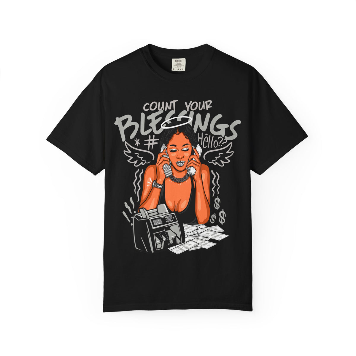 Count Blessings Tee – Boss Woman Wealth Mindset