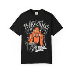 Count Blessings Tee – Boss Woman Wealth Mindset
