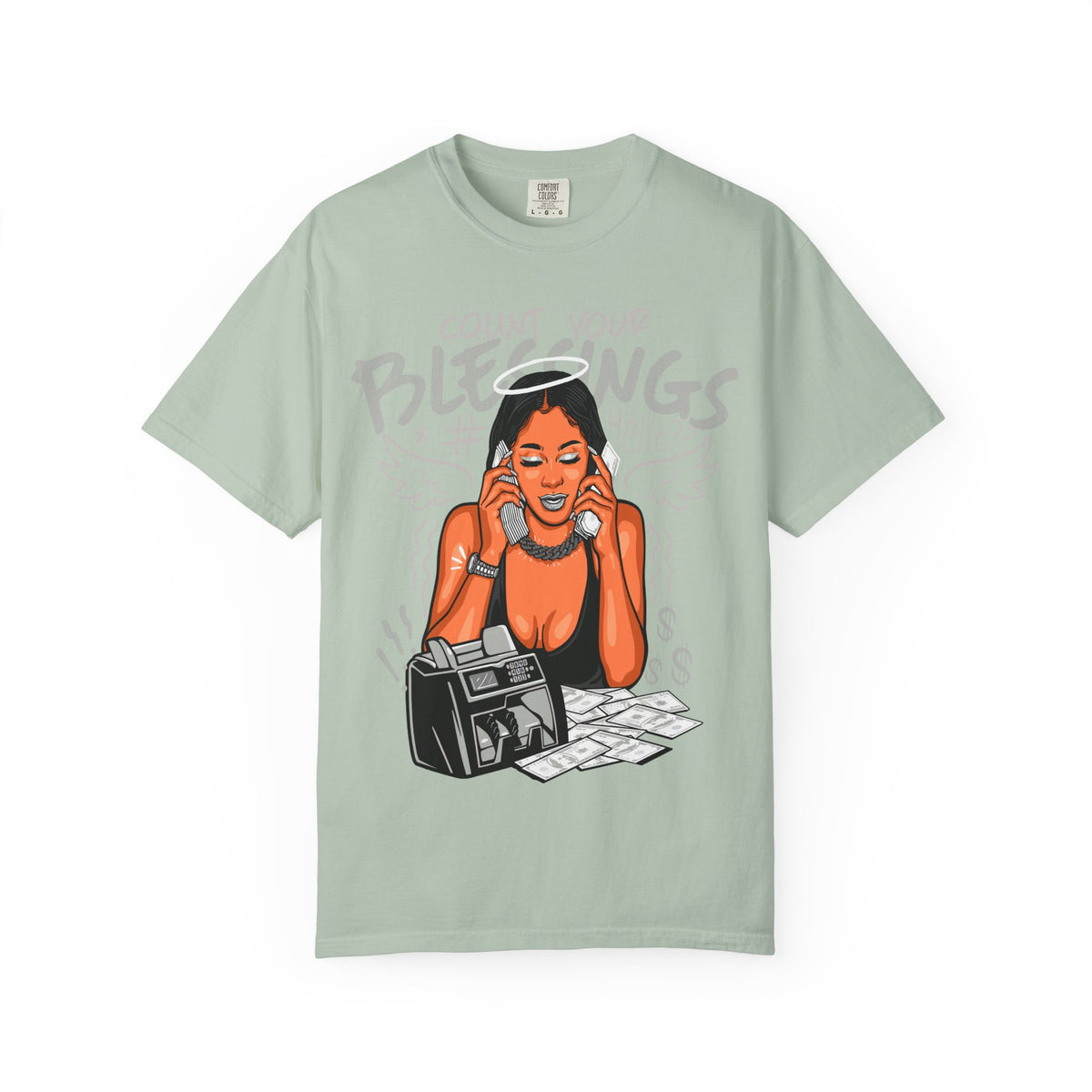 Count Blessings Tee – Boss Woman Wealth Mindset