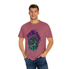 Floral Skull Gothic Tee Dark Art Alternative Fashion