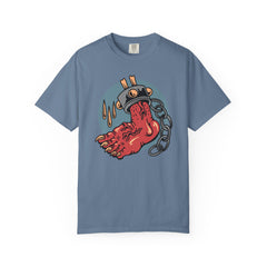 Monster Horror Tee - Creepy Halloween Shirt - Chains Graphic