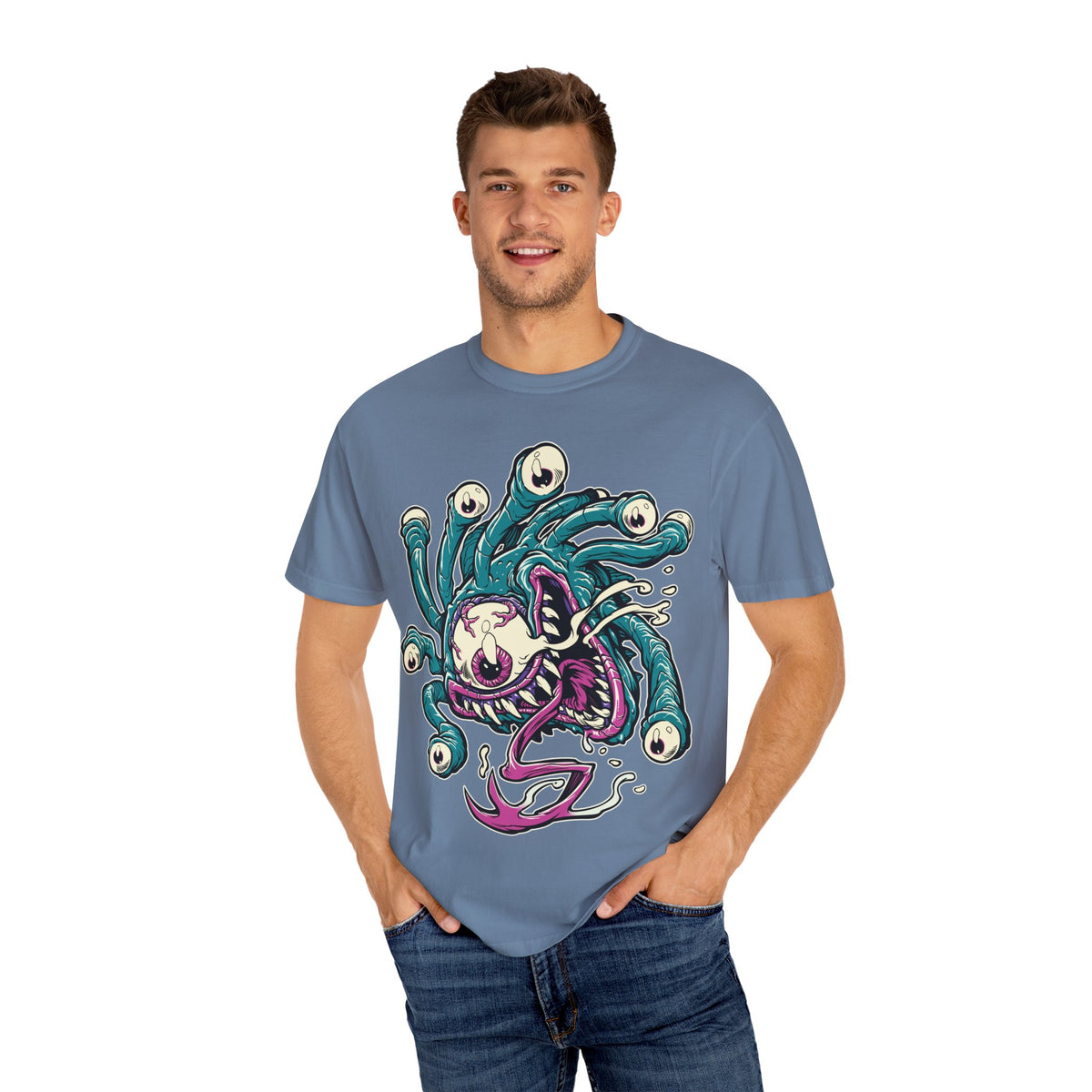Beholder Shirt - Eye Tyrant D&D Monster Tee for Tabletop Fans