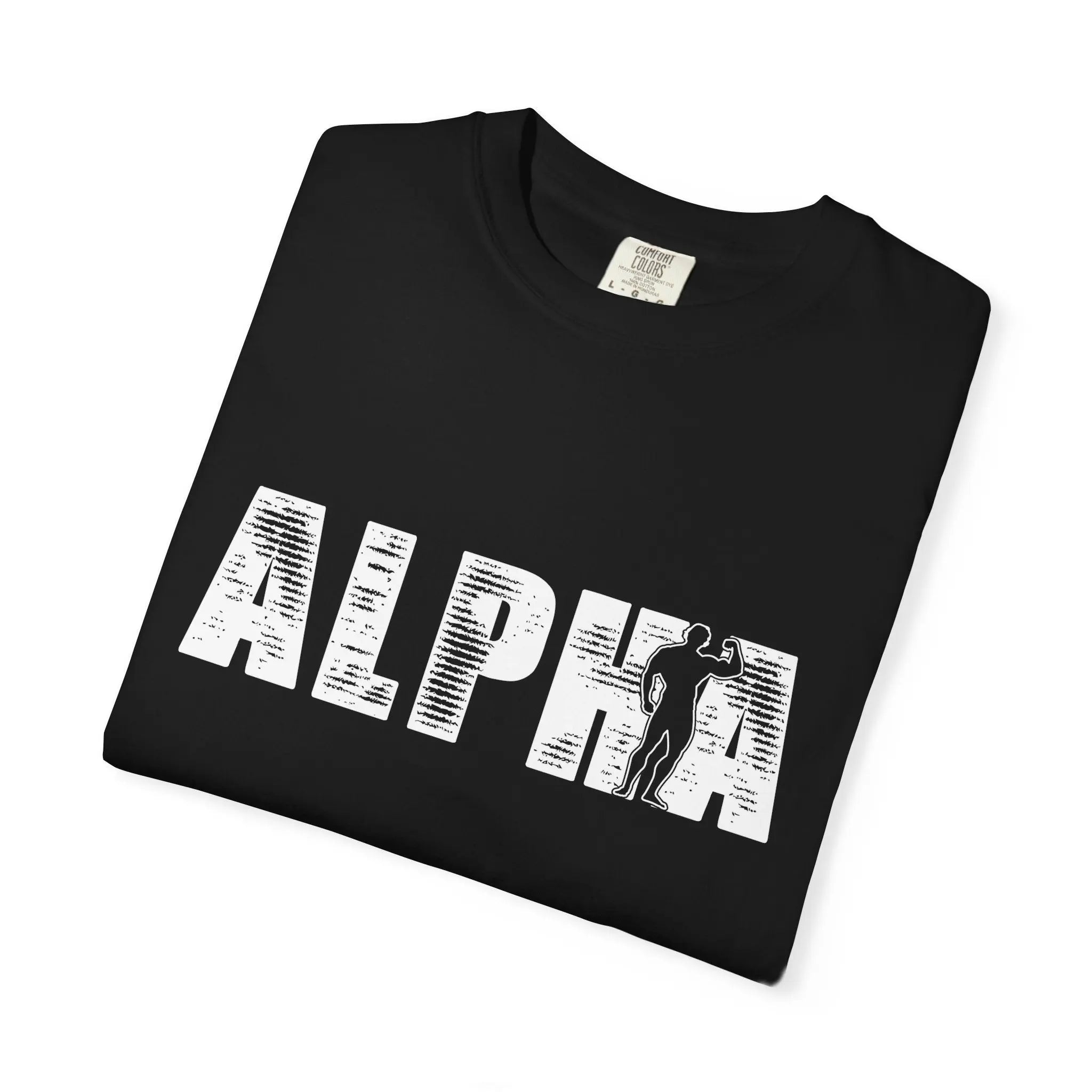 Alpha Male Bodybuilder Tee - Premium Muscle Graphic Design Printify