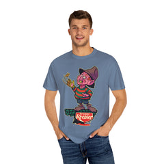 Elf Cookie Elm Street Tee - Spooky Holiday Horror Shirt