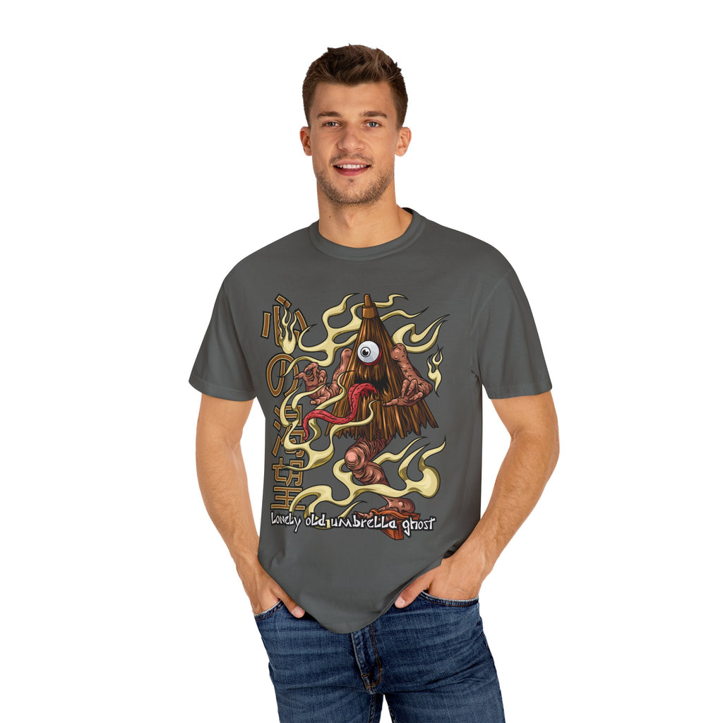 Kasa obake shirt - umbrella ghost tee - japanese yokai - Sinful Threads