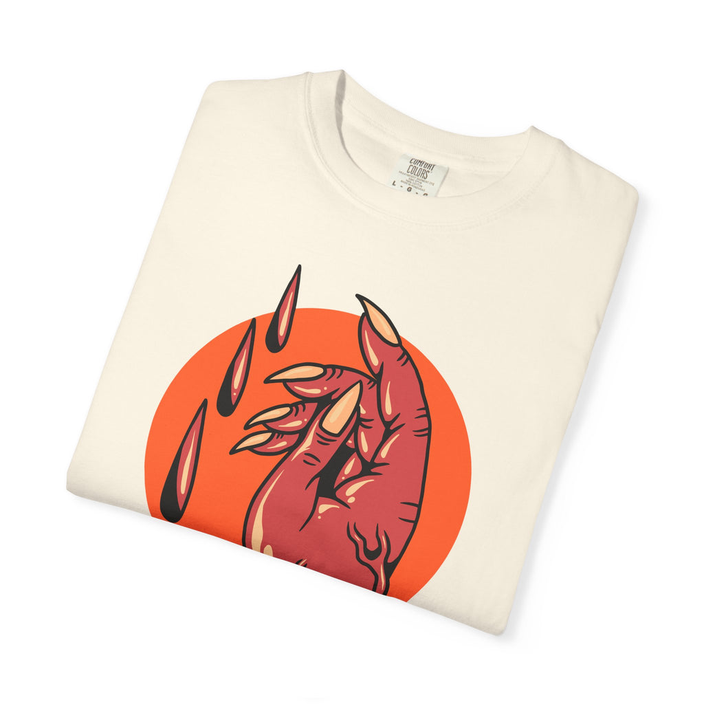 Occult Alternative Gift - Spooky Devil Hand Tee Shirt - Sinful Threads