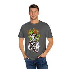 Sugar Skull Tee - Fun Cartoon Halloween Shirt Gift