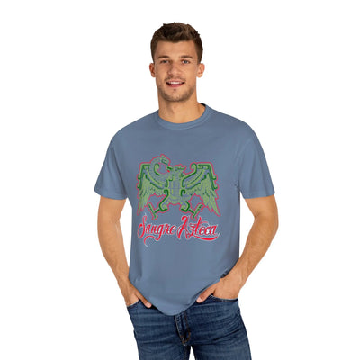 Sangre Azteca Tee - Mexican Pride Aztec Eagle Heritage - Sinful Threads