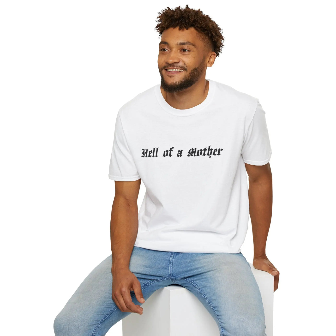 Hell of a Mother T-Shirt - Alternative Grunge Mom Apparel Printify