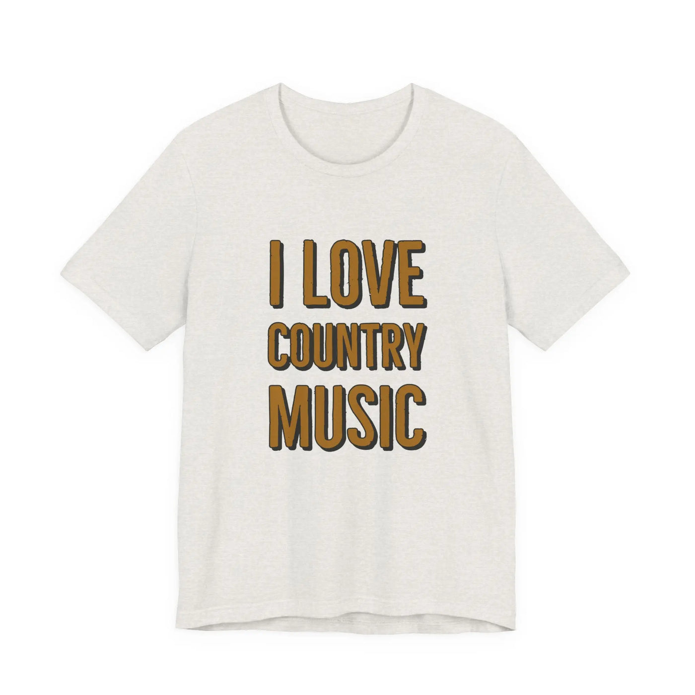 I Love Country Music Graphic Tee - Country Fan Festival Shirt Printify