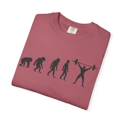 Evolution Of Weightlifting Progression In Gym Fitness T-Shirt