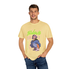 Kawaii Anime Tee - Believe Y2K Girl Design - Cute Gift
