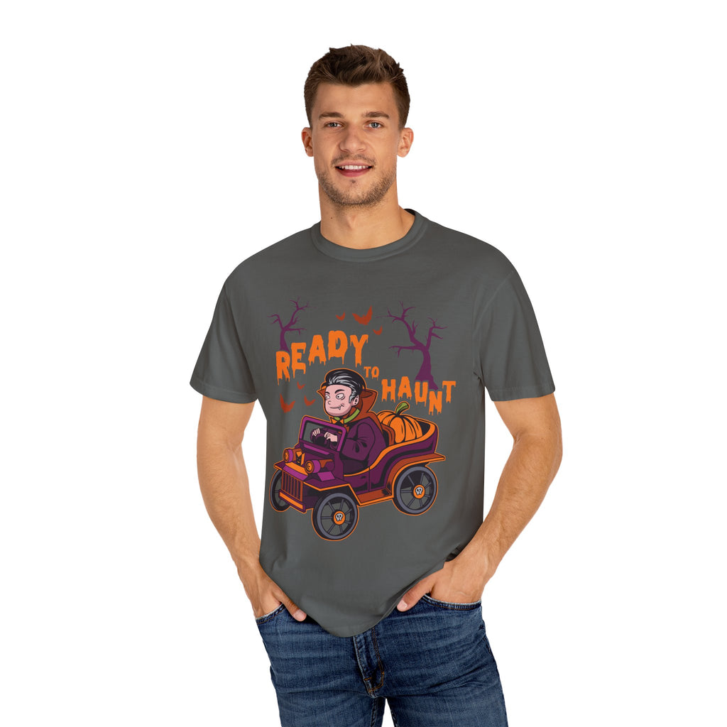 Dracula Halloween Shirt – Ready to Haunt Funny Vampire Tee - Sinful Threads