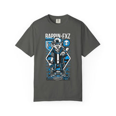 Gangster Wolf with Microphone Urban Art Drawing T-Shirt