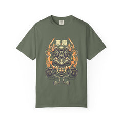 Oni Mask Shirt - Japanese Demon Tee for Evil Spirit Culture