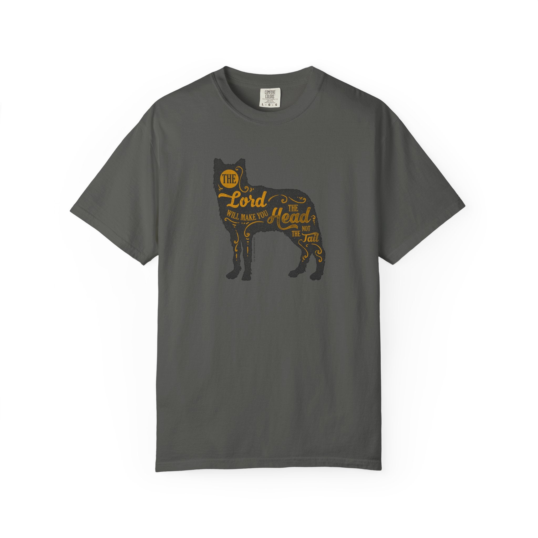 The Lord Will Make You Head Wolf Deuteronomy T-Shirt - Sinful Threads