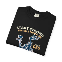 Start Strong Finish Stronger Fitness Movement Since 1984 T-Shirt
