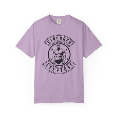 Stronger Everyday Fitness Motivation Graphic T-Shirt - Sinful Threads