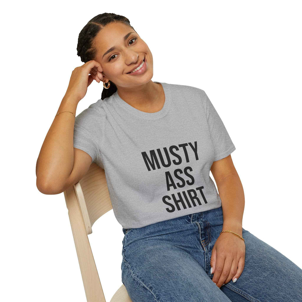 Doja Cat Graphic Tee - Musty Ass Shirt Viral Meme Design