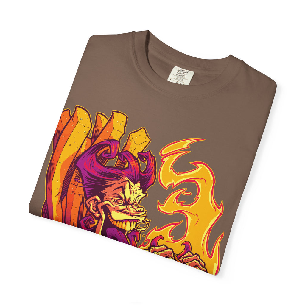 Demon Streetwear Shirt - Dark Urban Tee for Horror Fans - Sinful Threads