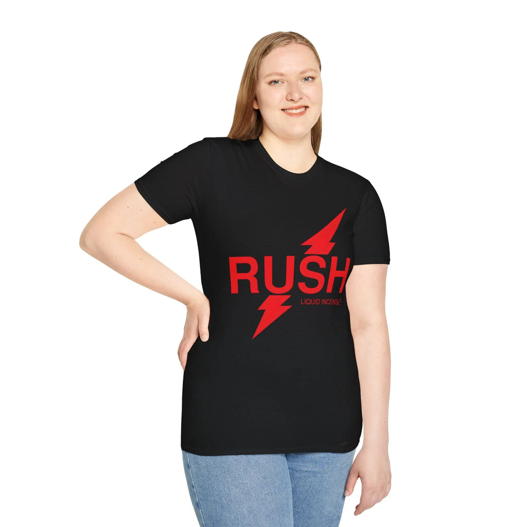 Rush Poppers Gay Shirt - Vintage Logo Pride Tee Printify