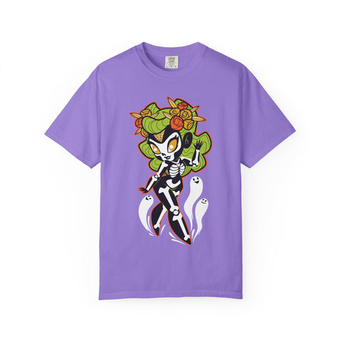 Sugar Skull Tee - Fun Cartoon Halloween Shirt Gift