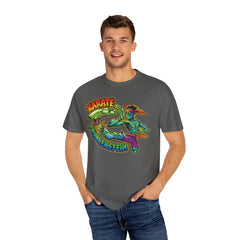 Karate Frankenstein Shirt - Monster Martial Arts Tee for Horror Fans