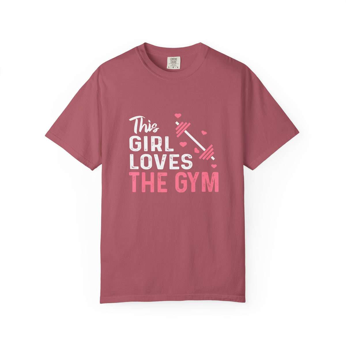 This Girl Loves The Gym Gym Workout Motivation T-Shirt