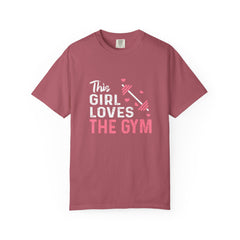 This Girl Loves The Gym Gym Workout Motivation T-Shirt