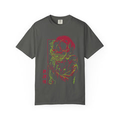 Skull Graphic Tee - Japanese Art Edgy Statement Shirt
