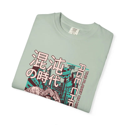Cyberpunk Alien Tee - Anime Predator - Graphic Gift - Sinful Threads