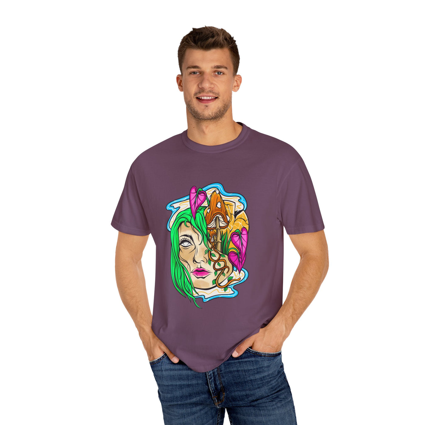 Fairy Core Shirt - Surreal Nature Art - Mushroom Lover Gift - Sinful Threads