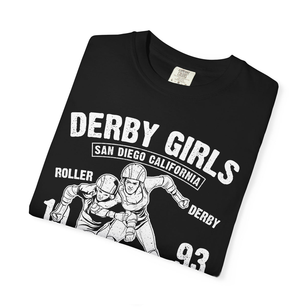 San Diego Derby Girls Roller Derby California T-Shirt - Sinful Threads