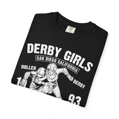 San Diego Derby Girls Roller Derby California T-Shirt - Sinful Threads