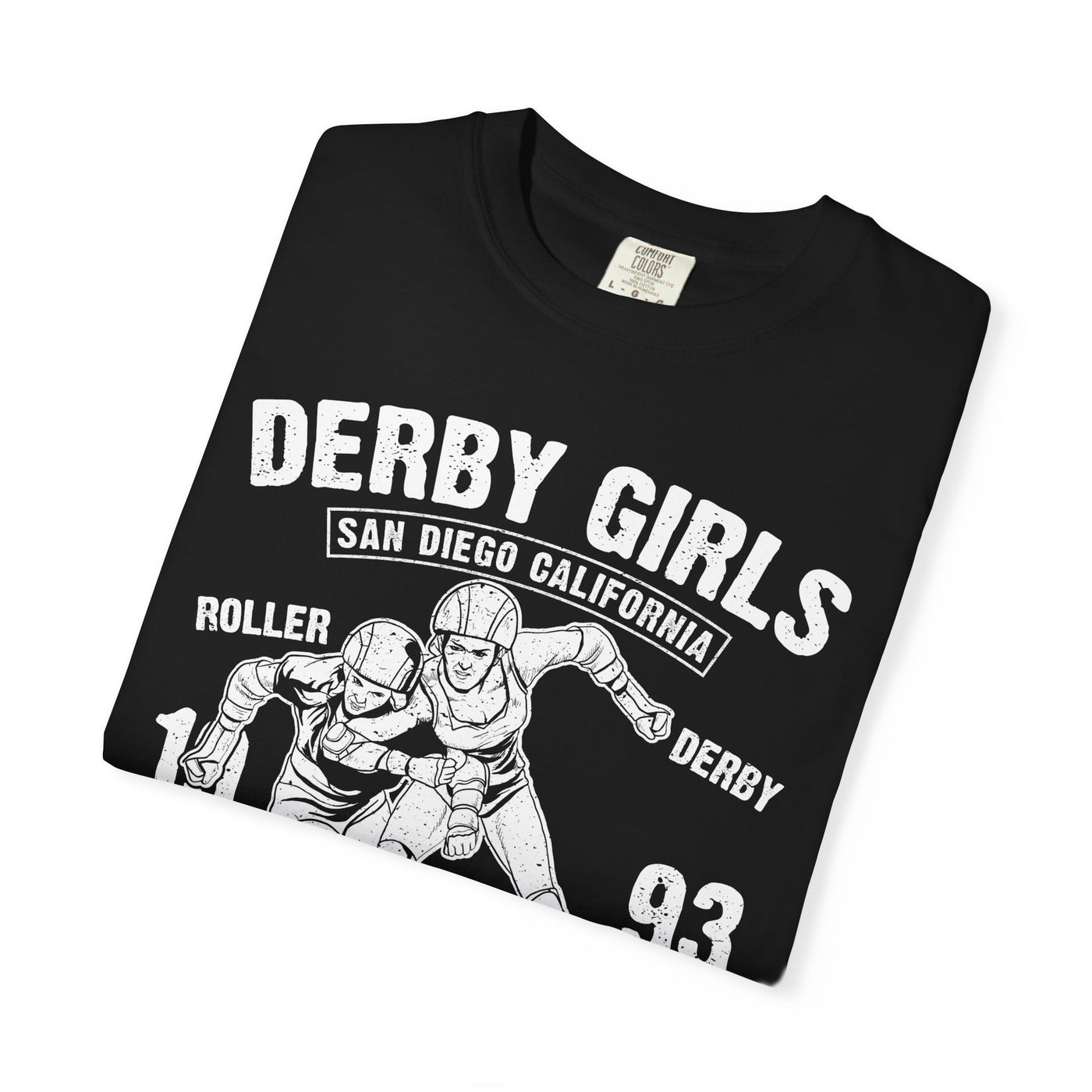 San Diego Derby Girls Roller Derby California T-Shirt - Sinful Threads