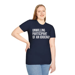 Funny Social Observation Shirt - Unwilling Participant Tee