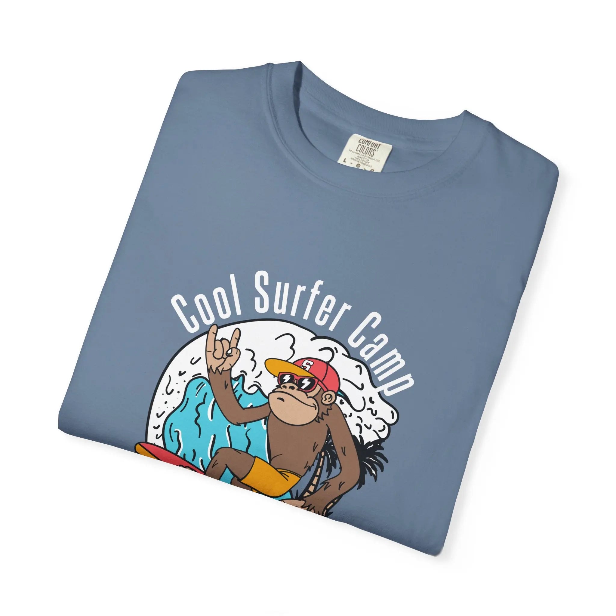 Malibu California Cool Surfing Monkey Graphic Casual Wear T-Shirt - Sinful Threads