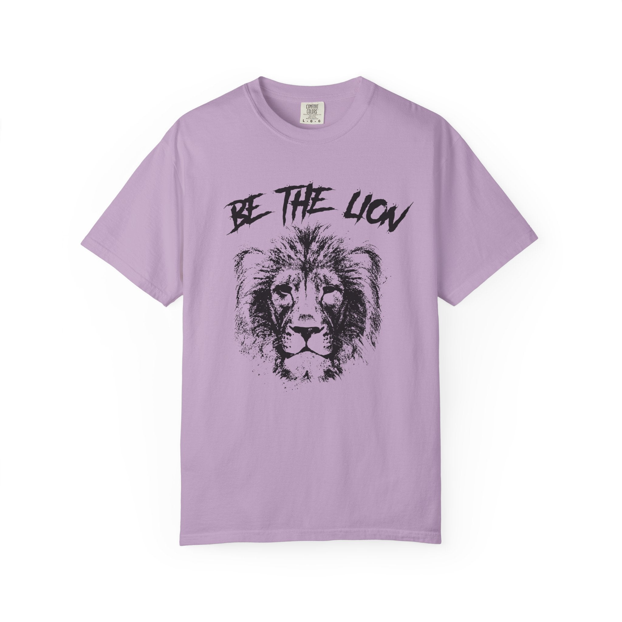 Motivational Lion Shirt - Be The Lion Print Tee - Sinful Threads