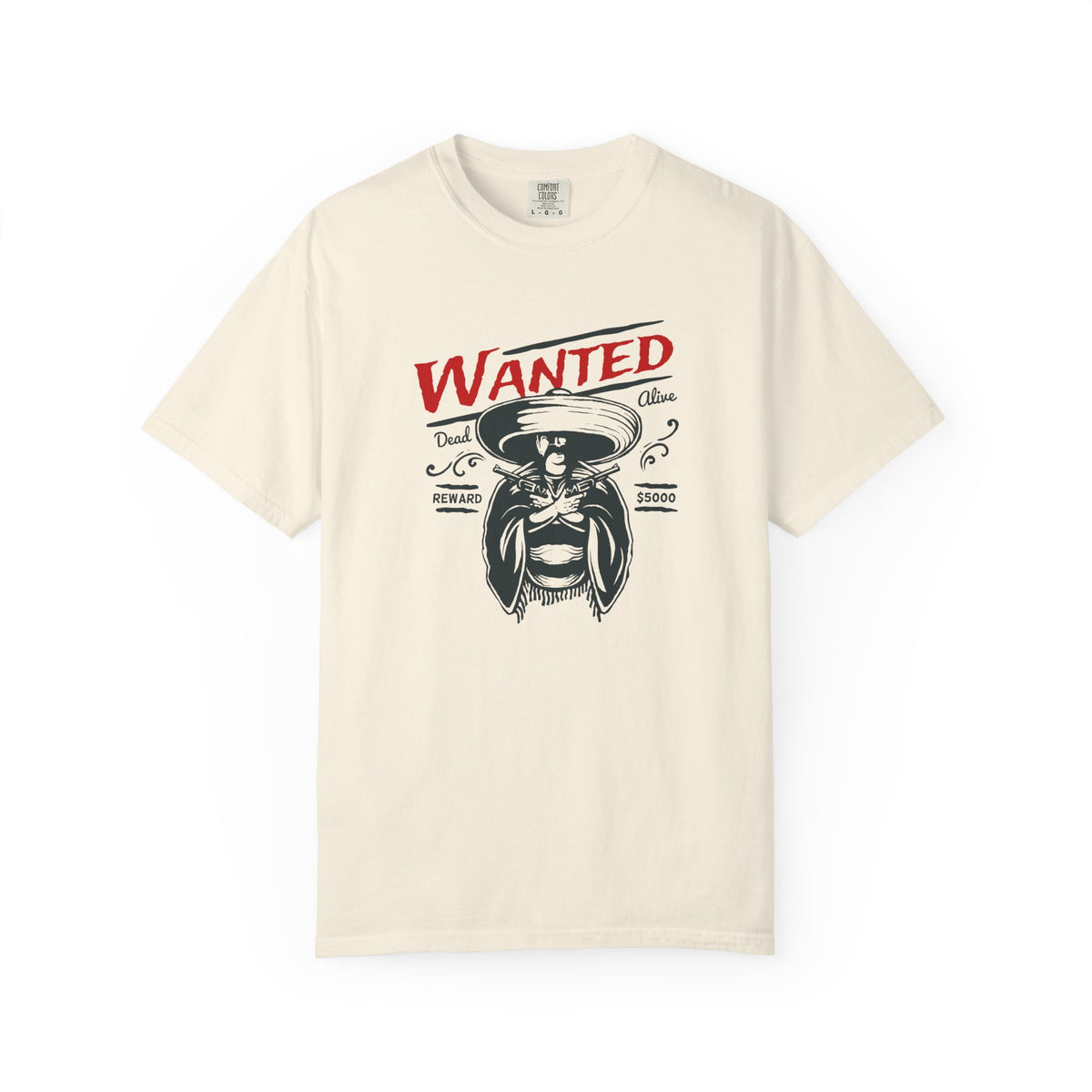 Wanted Dead or Alive Shirt - Vintage Western Outlaw Tee - Sinful Threads