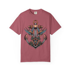 Nautical Anchor Shirt - Tattoo Style Tee, Maritime Gift