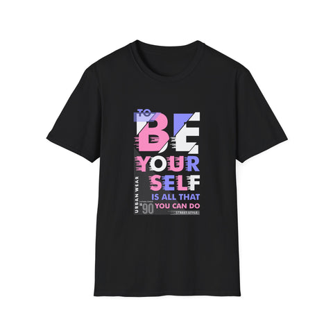 Be Yourself Bold Urban Tee - Bold Urban Graphic Shirt Men
