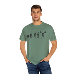 Evolution Of Weightlifting Progression In Gym Fitness T-Shirt