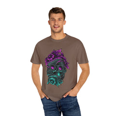 Floral Skull Gothic Tee Dark Art Alternative Fashion