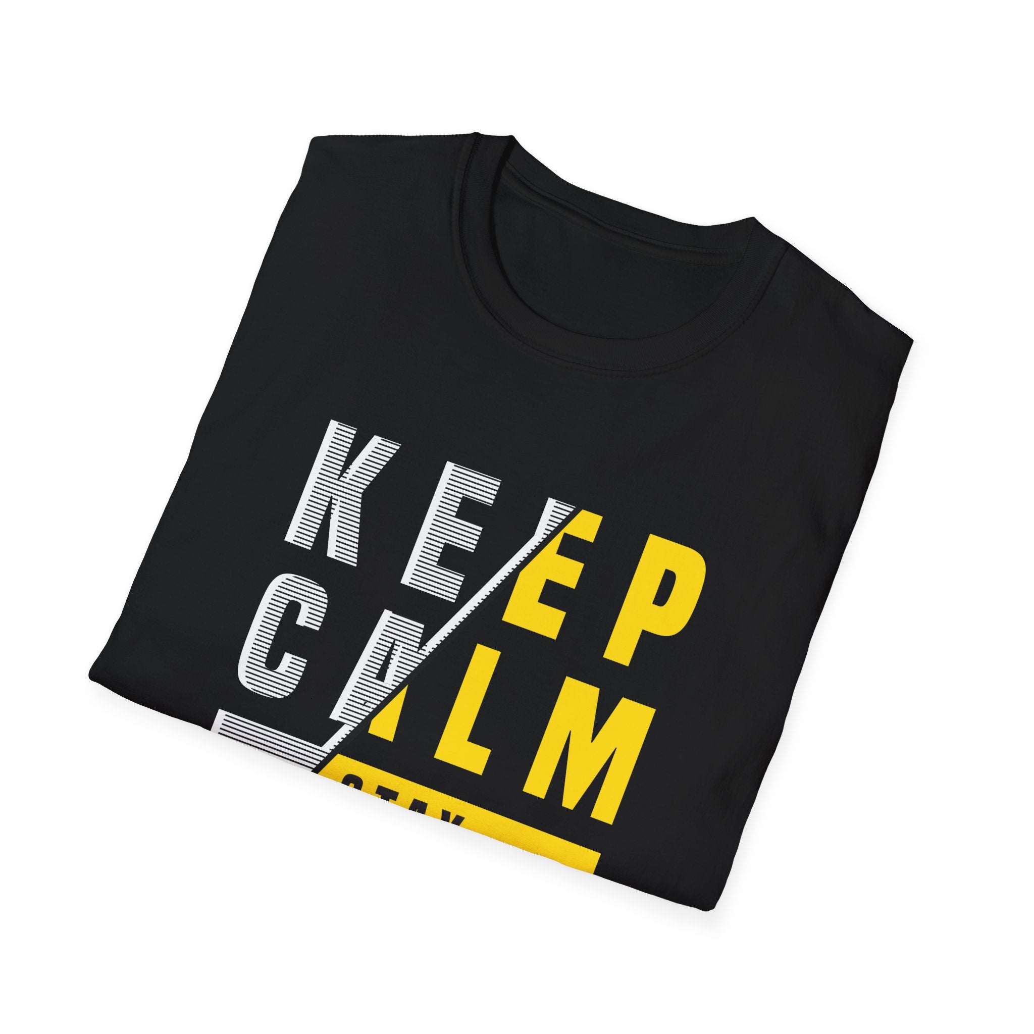 Keep Calm Stay Focused T Shirt - Mindful Productivity & Zen - Sinful Threads
