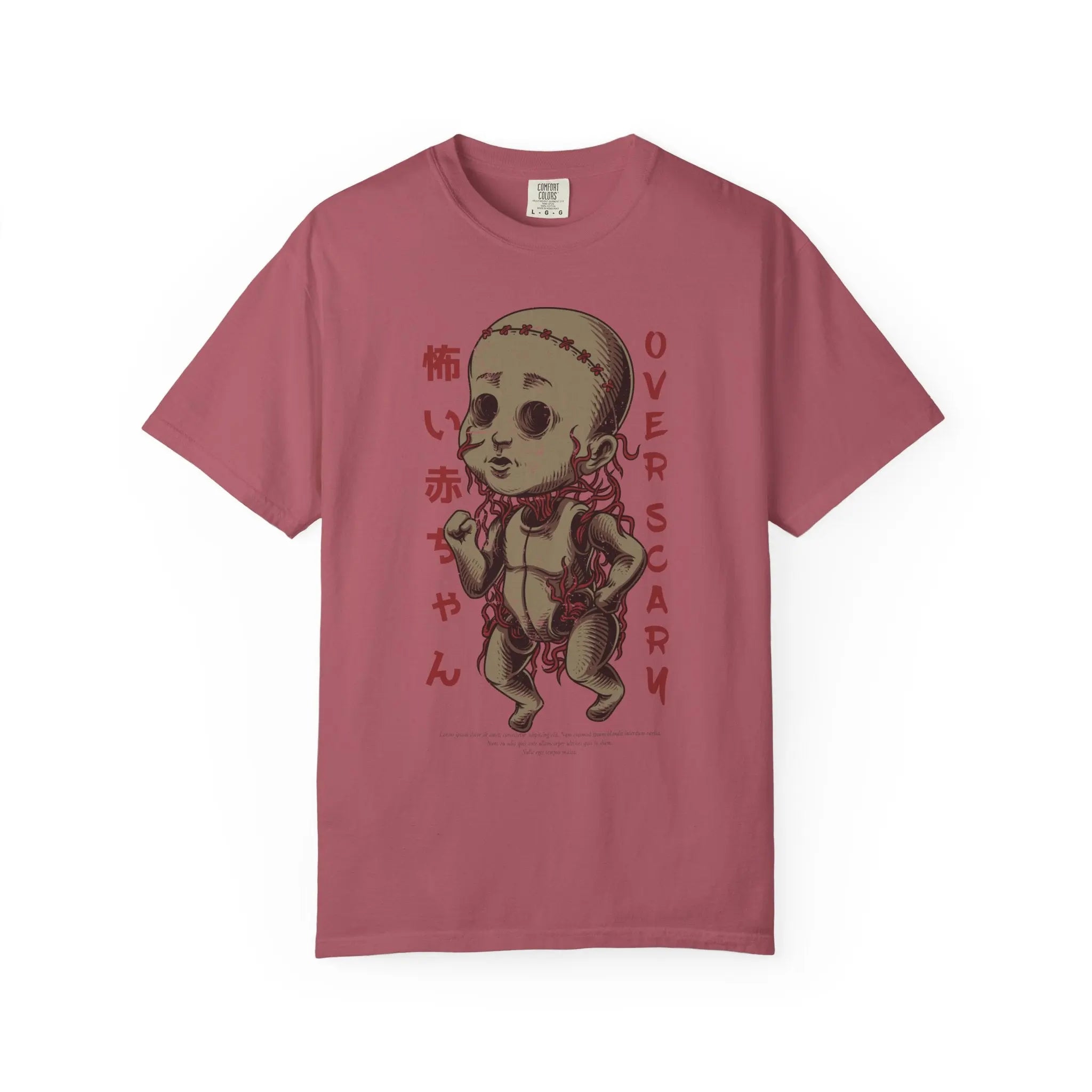 Terrifying Baby Overscary Graphic Design T-Shirt - Sinful Threads