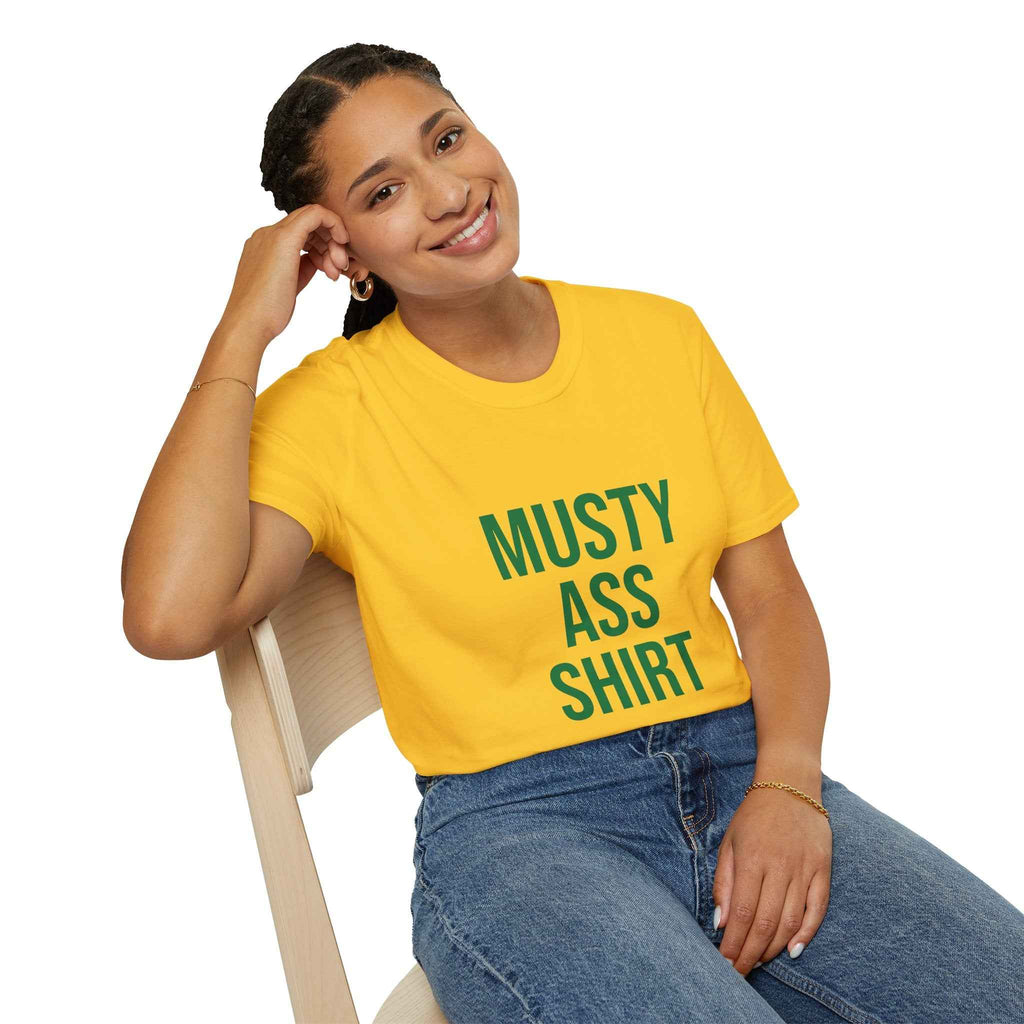 Doja Cat Graphic Tee - Musty Ass Shirt Viral Meme Design